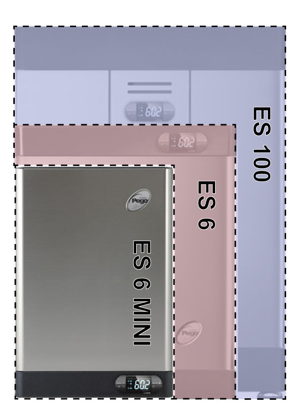 Generatore di vapore Pego ES6 per bagno turco