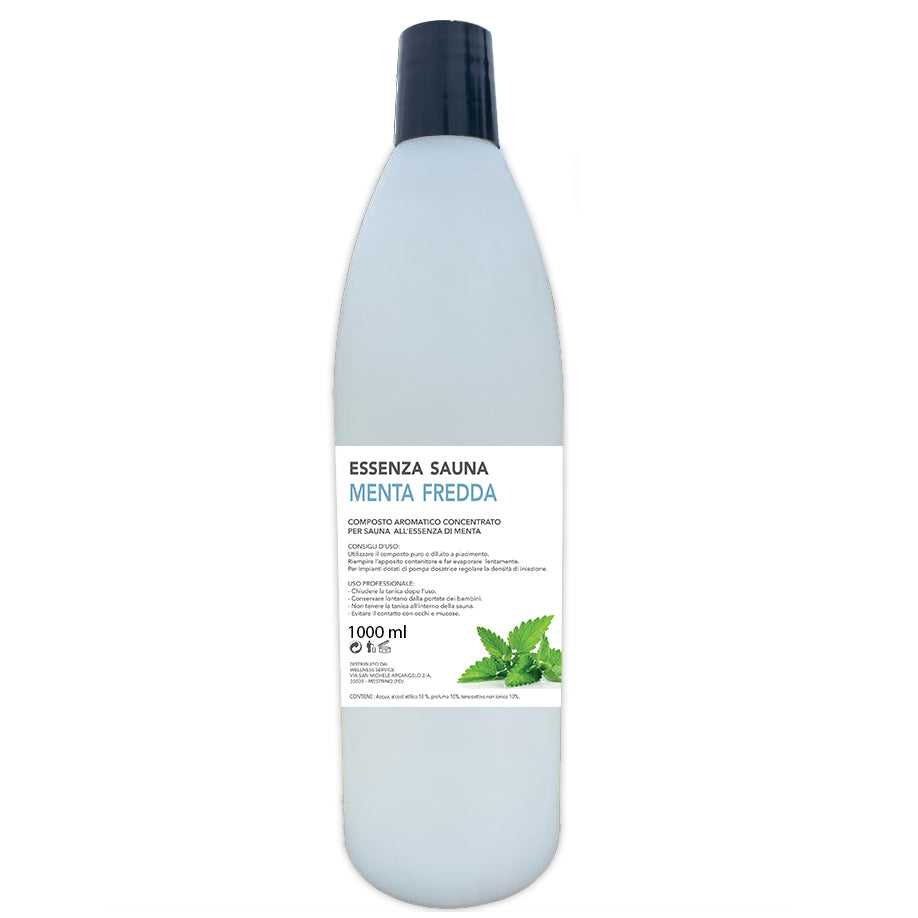 Menta fredda – essenza per sauna in tanica da 1 litro