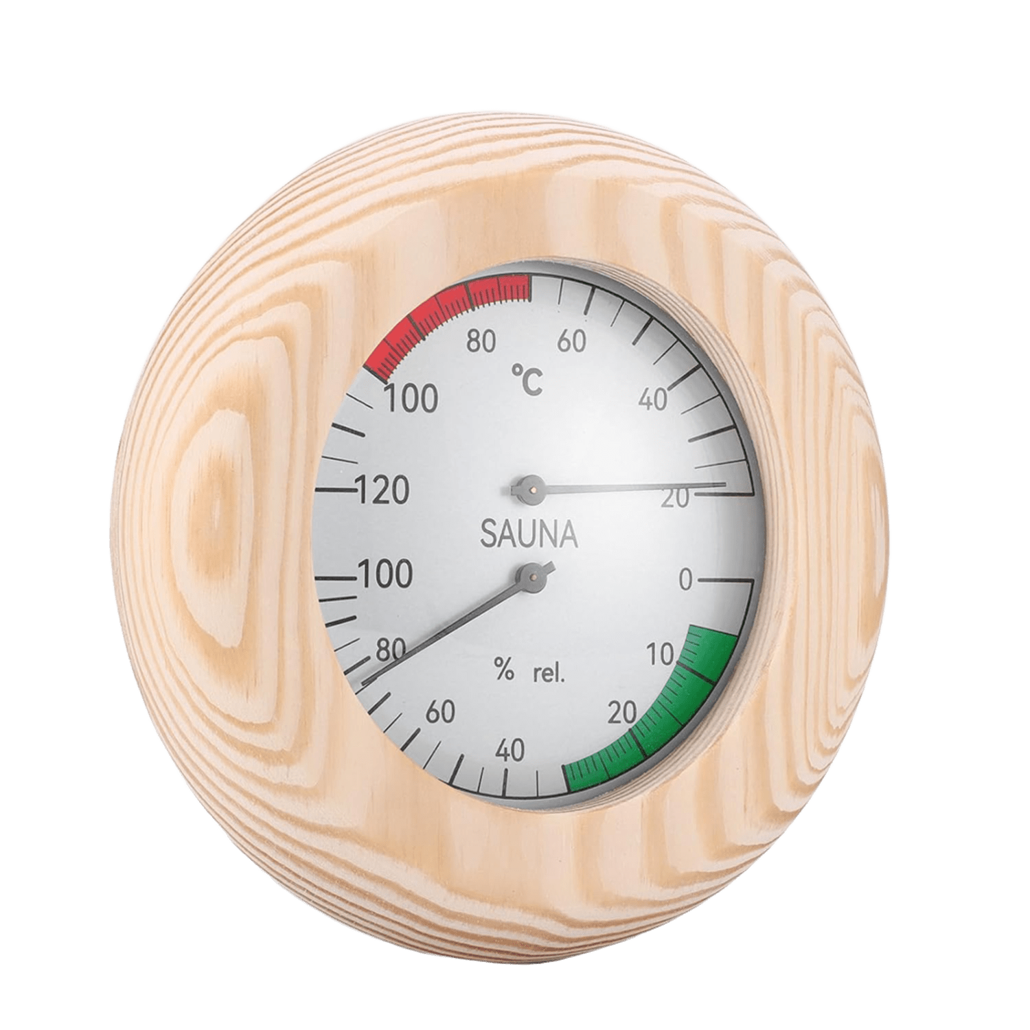 Termoigrometro rotondo per sauna